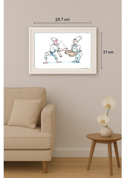 Gennady Chegodayev 29X21CM Orijinal Karikatür Tablo indirimleri