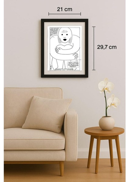 Boris Mustac 29X21CM Orijinal Karikatür Tablo fiyatları