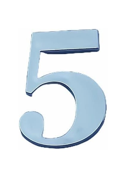 Cemax Villa Boy 5 Rakamı 8,5 cm Yapışkanlı