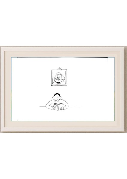 Stanko Zmazek 29X21CM Orijinal Karikatür Tablo fırsatları