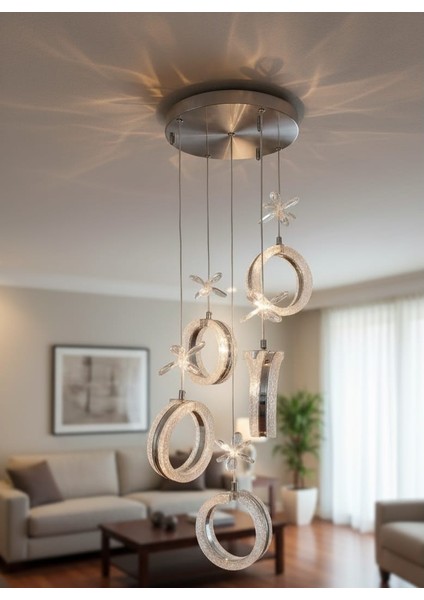 Alya 5li Krom Avize fiyatları