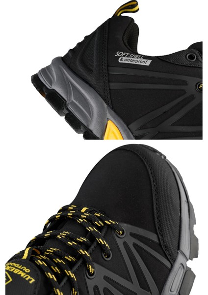 3W Shell 3pr Erkek Siyah Waterproof Outdoor Ayakkabı 101387046