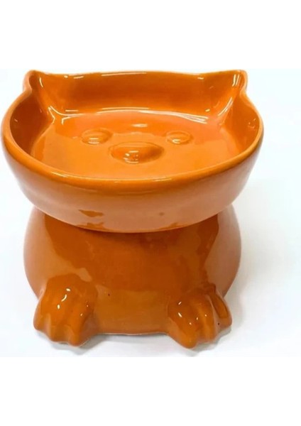 Ayaklı Kulaklı Seramik Mama Kabı modelleri