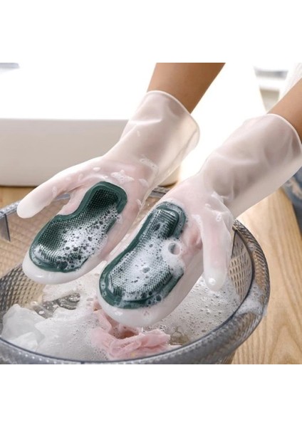 Silikon Bulaşık Yıkama Eldiveni