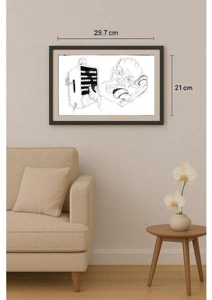 Tsvetomir Veleshky 29X21CM Orijinal Karikatür Tablo fiyatları