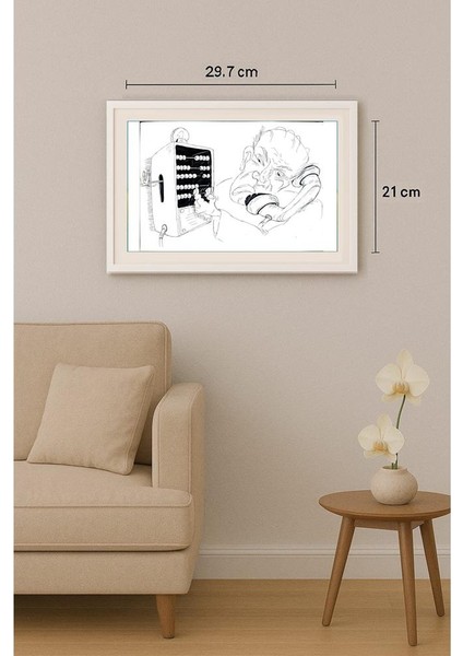 Tsvetomir Veleshky 29X21CM Orijinal Karikatür Tablo indirimleri