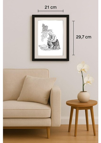 Mikael Botscharov 29X21CM Orijinal Karikatür Tablo fiyatları