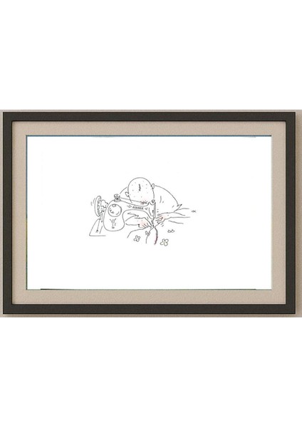 Sergei Koupriy 29X21CM Orijinal Karikatür Tablo