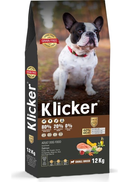 Mini Irk Yetişkin Köpek Maması Somonlu – 12 kg