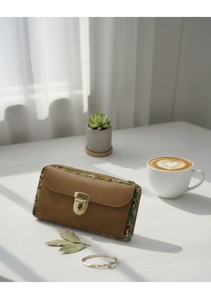 Otantik Mozaik Desen Cüzdan ve Omuz Çantası fiyatları