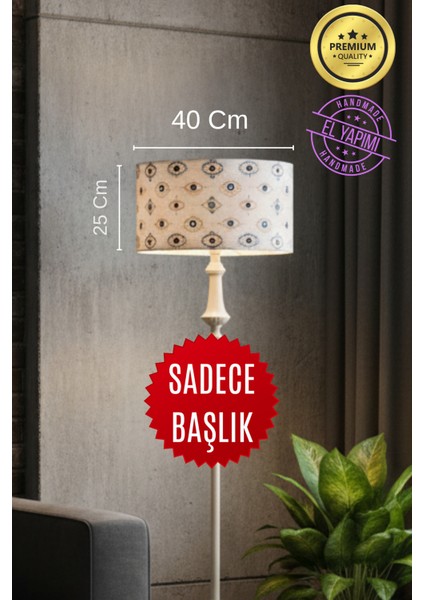 Geleneksel ve Modern Nazar Boncuğu Lambader Başlığı modelleri