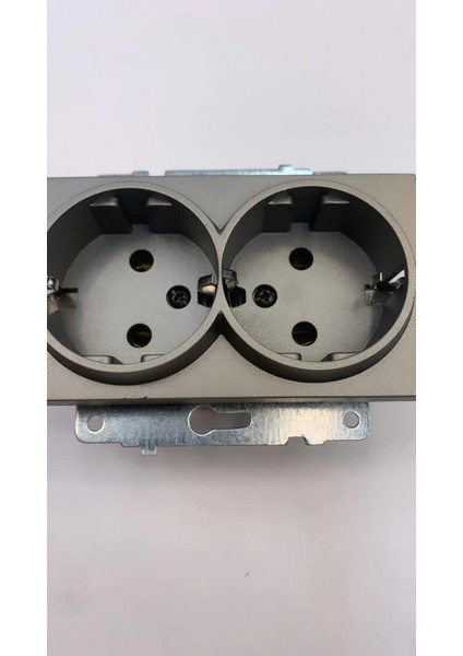 Antrasit Ikili Topraklı Piriz Çerçevesiz Grano - Priz ve Anahtar Için Uyumlu Çerçeve fırsatları