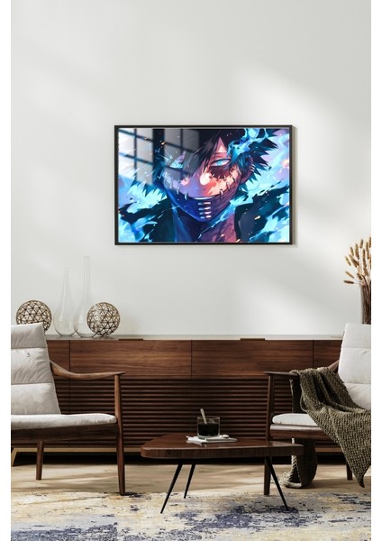 Dabi Anime Çerçeveli Metal Poster Tablo fiyatları
