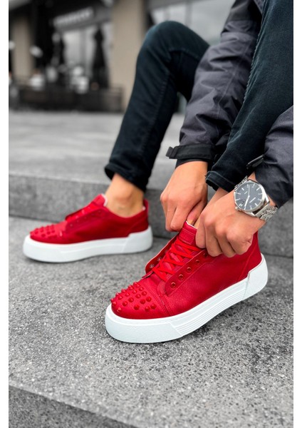 CH169 - Cbt Thorn Erkek Ayakkabı Kırmızı fırsatları