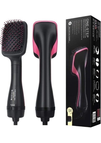 Elektrikli Hava Üflemeli 2 In 1 Saç Düzleştirici Fön Tarağı fırsatları