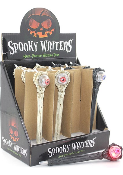 Polyester El Tasarımı Işıklı Tükenmez Kalem modelleri