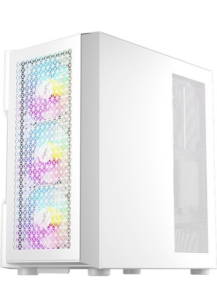 1st Player Trılobıte T7 Beyaz 650W 80+ Argb 4X12CM Fan Temperli Cam Mesh USB 3.0 Atx Kasa fiyatları