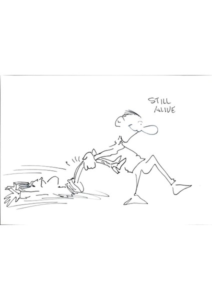 Unknown 29X21CM Orijinal Karikatür Tablo modelleri