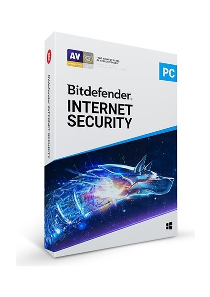 Bıtdefender Internet Securıty 1 Kullanıcı 1 Yıl Kutu