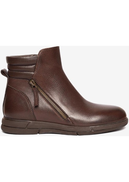 Kadın Kahverengi Hakiki Deri Günlük Bot 4K2UB32681