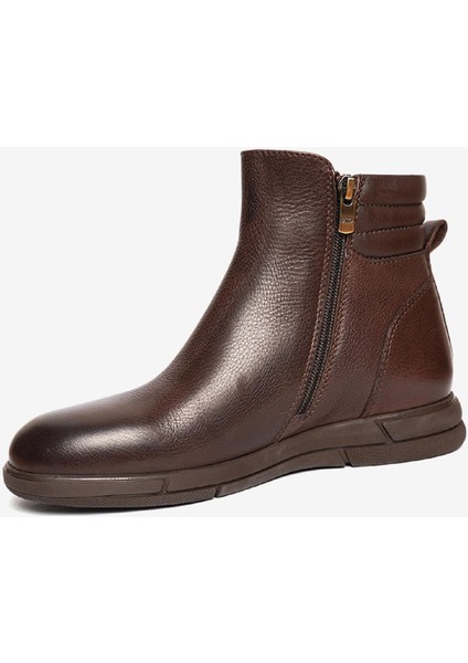 Kadın Kahverengi Hakiki Deri Günlük Bot 4K2UB32681