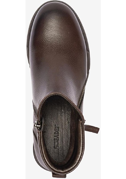 Kadın Kahverengi Hakiki Deri Günlük Bot 4K2UB32681