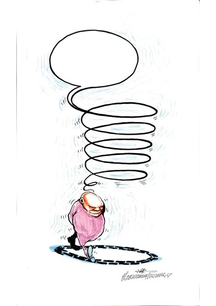 Goran Celicanin 33X21CM Orijinal Karikatür Tablo modelleri