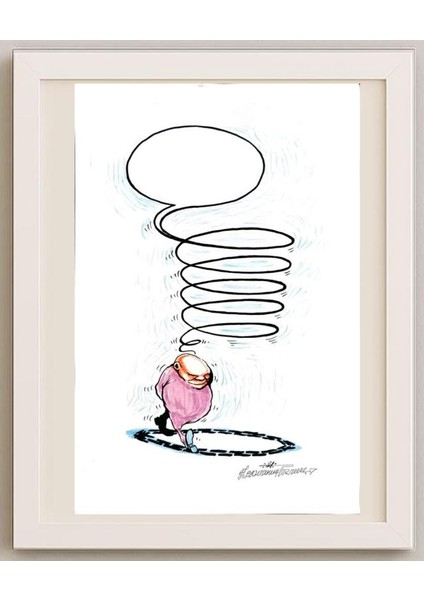 Goran Celicanin 33X21CM Orijinal Karikatür Tablo fırsatları