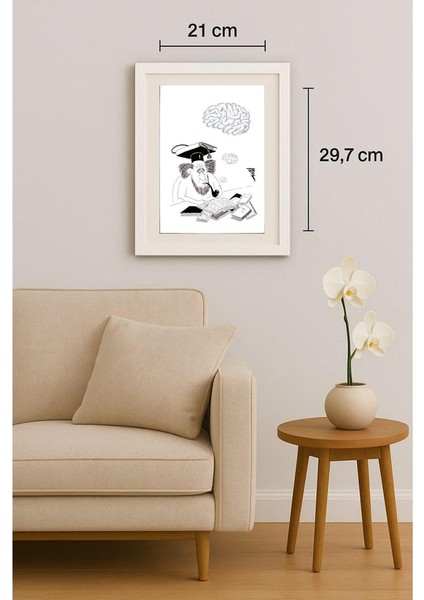 Andy Chaushu 29X21CM Orijinal Karikatür Tablo indirimleri