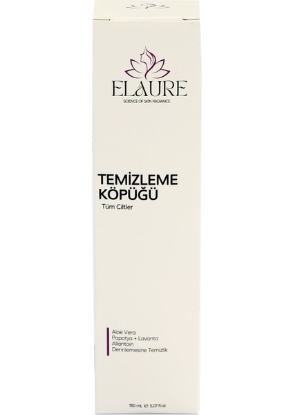 Elaure Temizleme Köpüğü – 150 ml