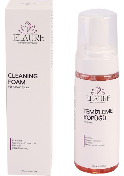 Elaure Temizleme Köpüğü – 150 ml fırsatları