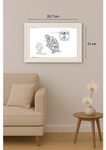 Afonso Carlos Fernandes 29X21CM Orijinal Karikatür Tablo fırsatları