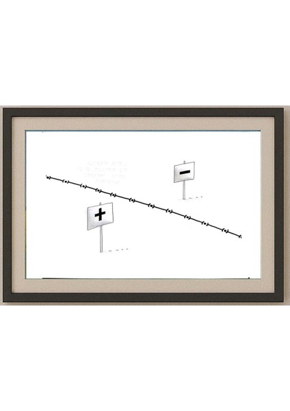 Lubica Konkova 29X21CM Orijinal Karikatür Tablo