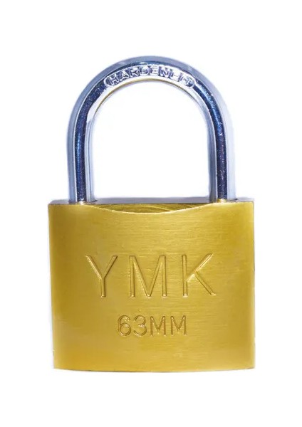 Eco Lounge Ymk Eko Sarı Boyalı Kısa Kancalı Asma Kilit 32MM