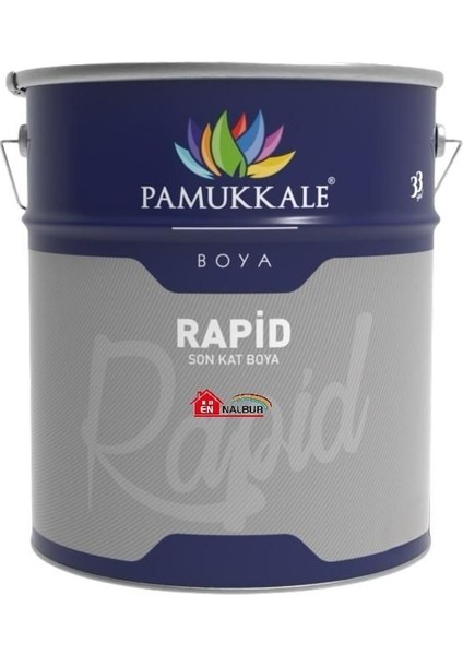 Pamukkale Rapid Endüstriyel Boya 2,5 kg 9005 Siyah