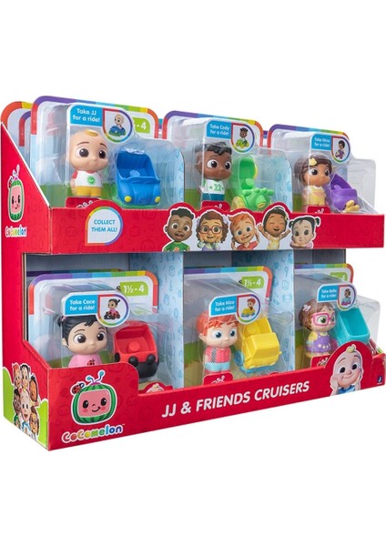 Cocomelon Araçlı Tekli Figür modelleri