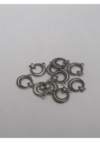 100 Adet Ayyıldız Tesbih Ucu Seti – Doğal Taş | Epoksi Tesbih ve Takı Yapımı Için Şık ve Dayanıklı