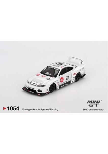 1054 Nissan S15 Sılvıa Lb-Super Silhouette Athlete 1/64 Model Araba