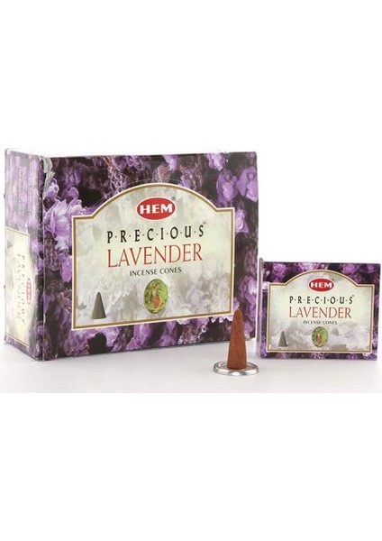 Precious Lavender Aromalı Konik Tütsü