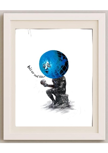 Wolfgang Schlegel 43X30CM Orijinal Karikatür Tablo fırsatları