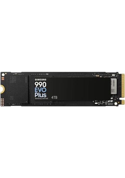 4 Tb 990 Evo Plus Samsung Nvme M.2 MZ-V9S4T0BW Pcıe 7250-6300 Mb/s Samsung Tr Garantılı