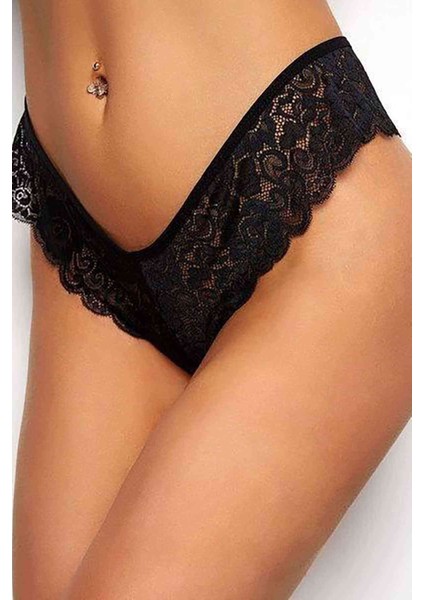 Kadın Siyah Dantelli Seksi Külot – Modern ve Şık Tasarım modelleri