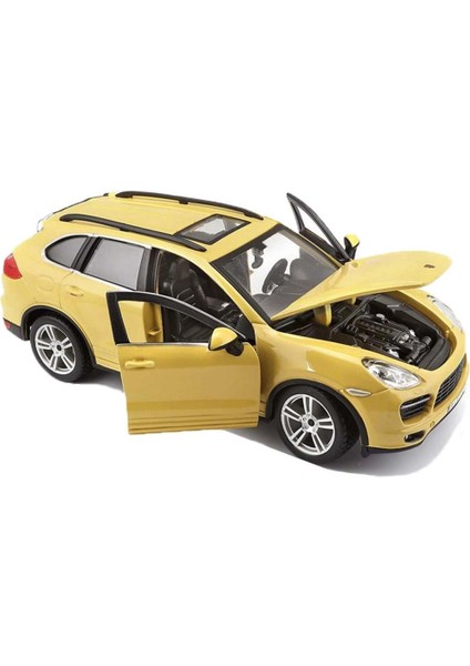 Bburago 1:24 Porsche Cayenne Turbo Plus Sarı Model Araba fiyatları