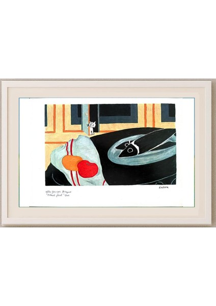 Peter Nieuwendijk 29X21CM Orijinal Karikatür Tablo fırsatları