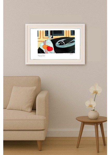 Peter Nieuwendijk 29X21CM Orijinal Karikatür Tablo indirimleri