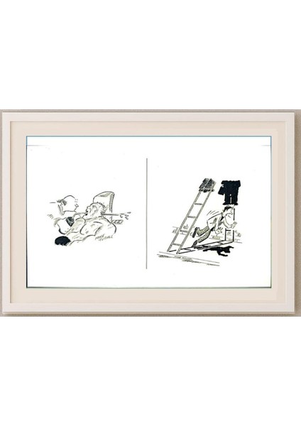 Mike Turner 21X15CM Orijinal Karikatür Tablo fırsatları