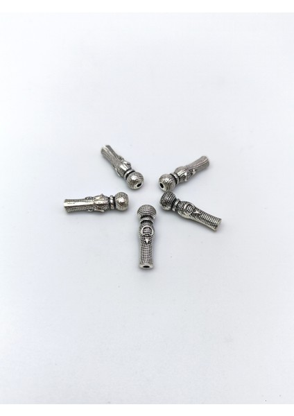 Tesbih Yapım Malzemesi - Ayyıldız Model Imame - 5 Adet