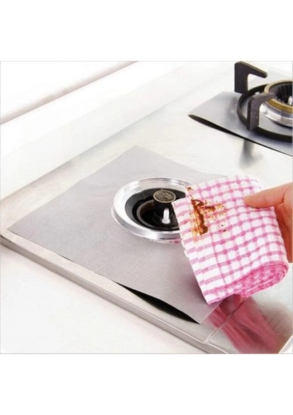 Ocak Koruyucu Alüminyum Ped Seti 4 Adet indirimleri