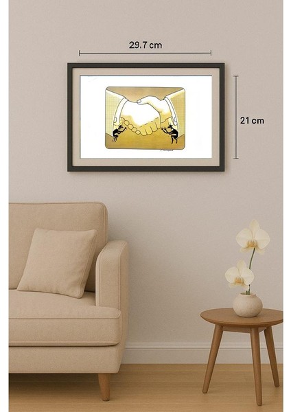 Gennady Chegodayev 29X21CM Orijinal Karikatür Tablo fiyatları