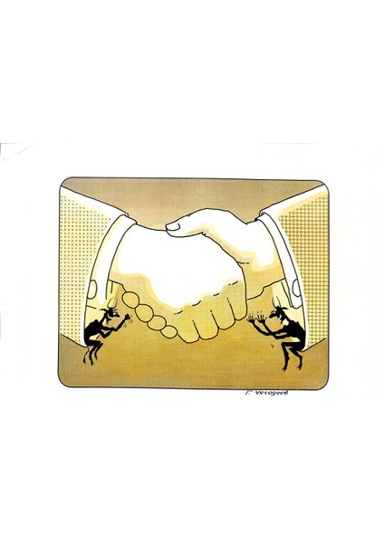 Gennady Chegodayev 29X21CM Orijinal Karikatür Tablo modelleri